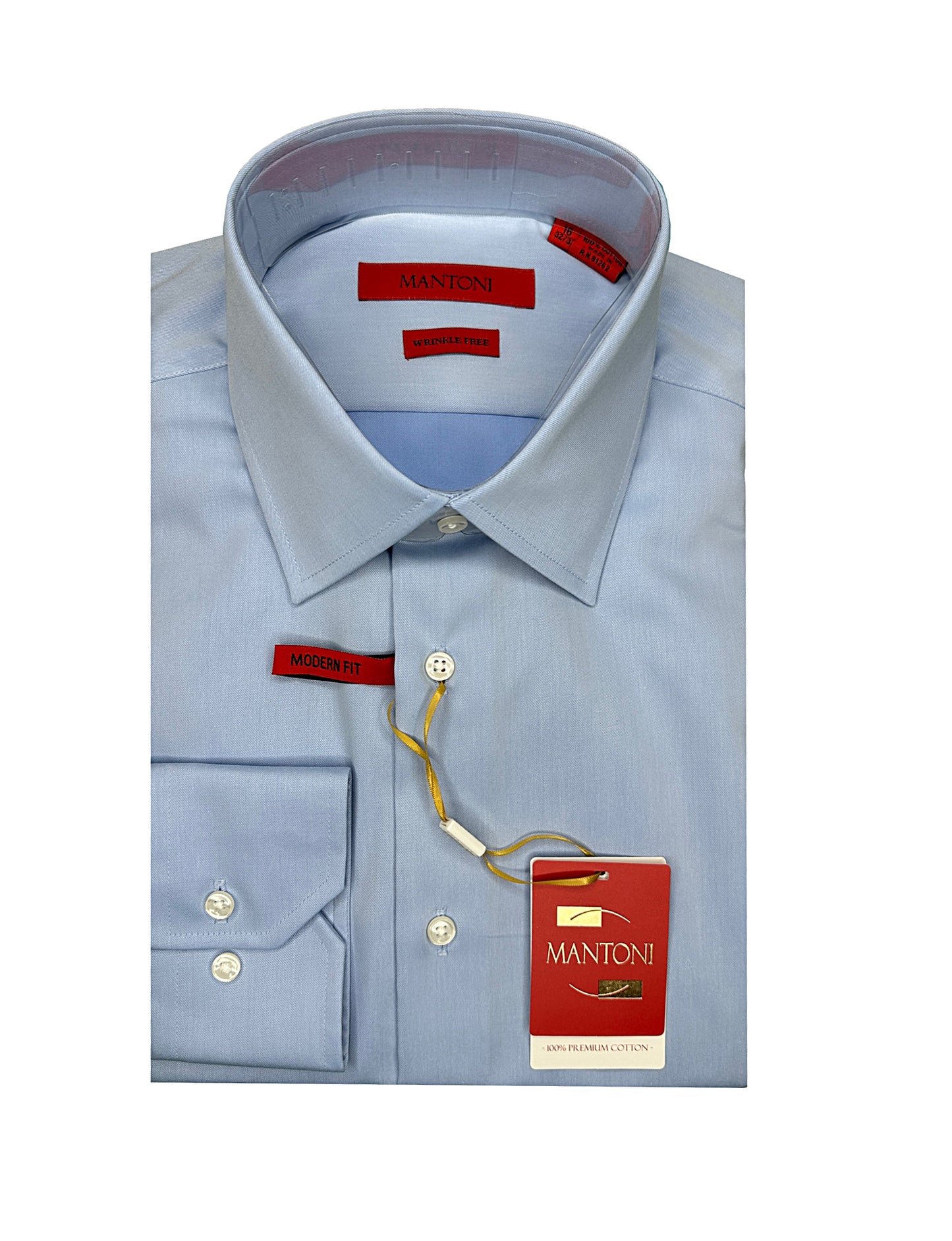 Men's Dress Shirt - Blue