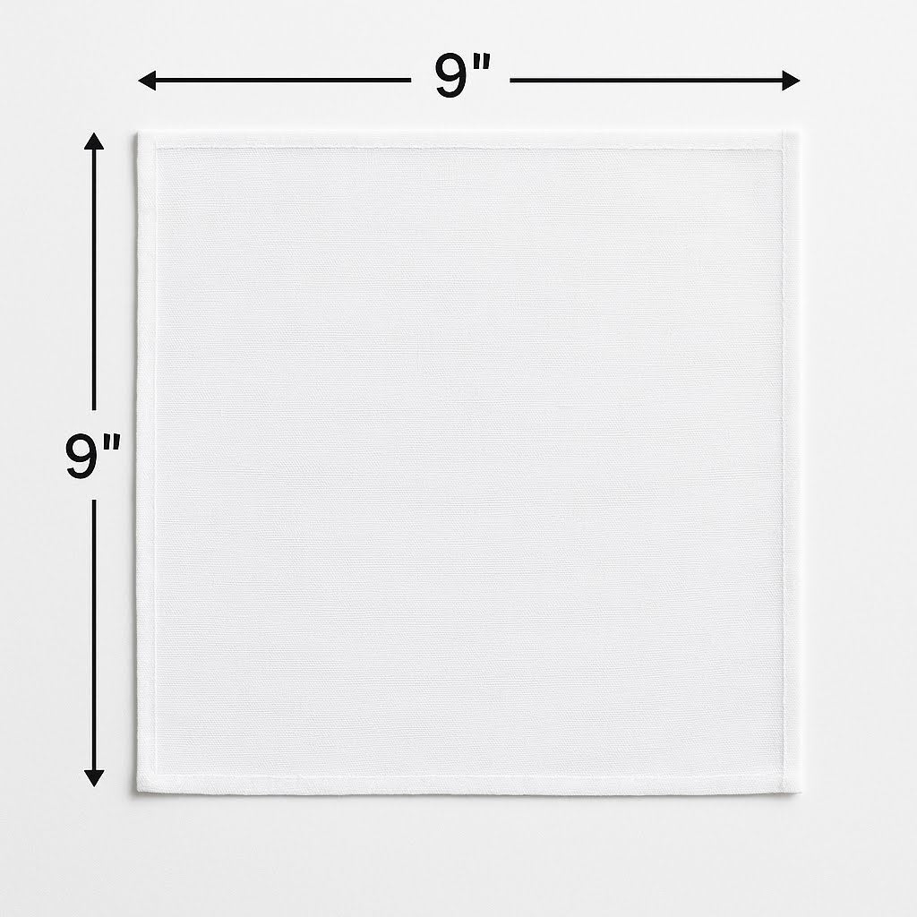 2 Sided Burgundy & Blue Handkerchief