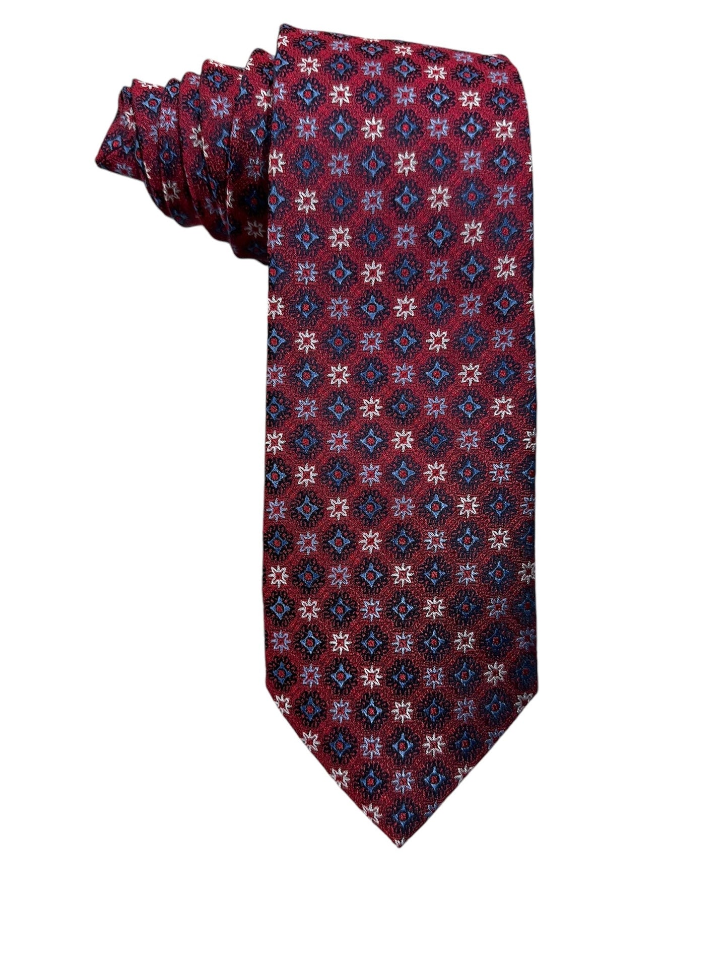 Piattelli Collection - Red & Blue Snow Flower