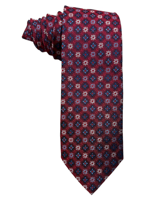 Piattelli Collection - Red & Blue Snow Flower