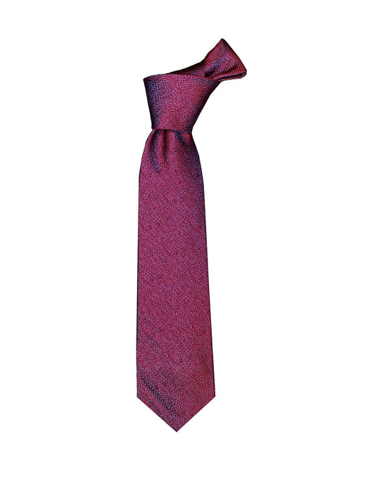 Piattelli Collection - Burgundy Woven Tonal Check