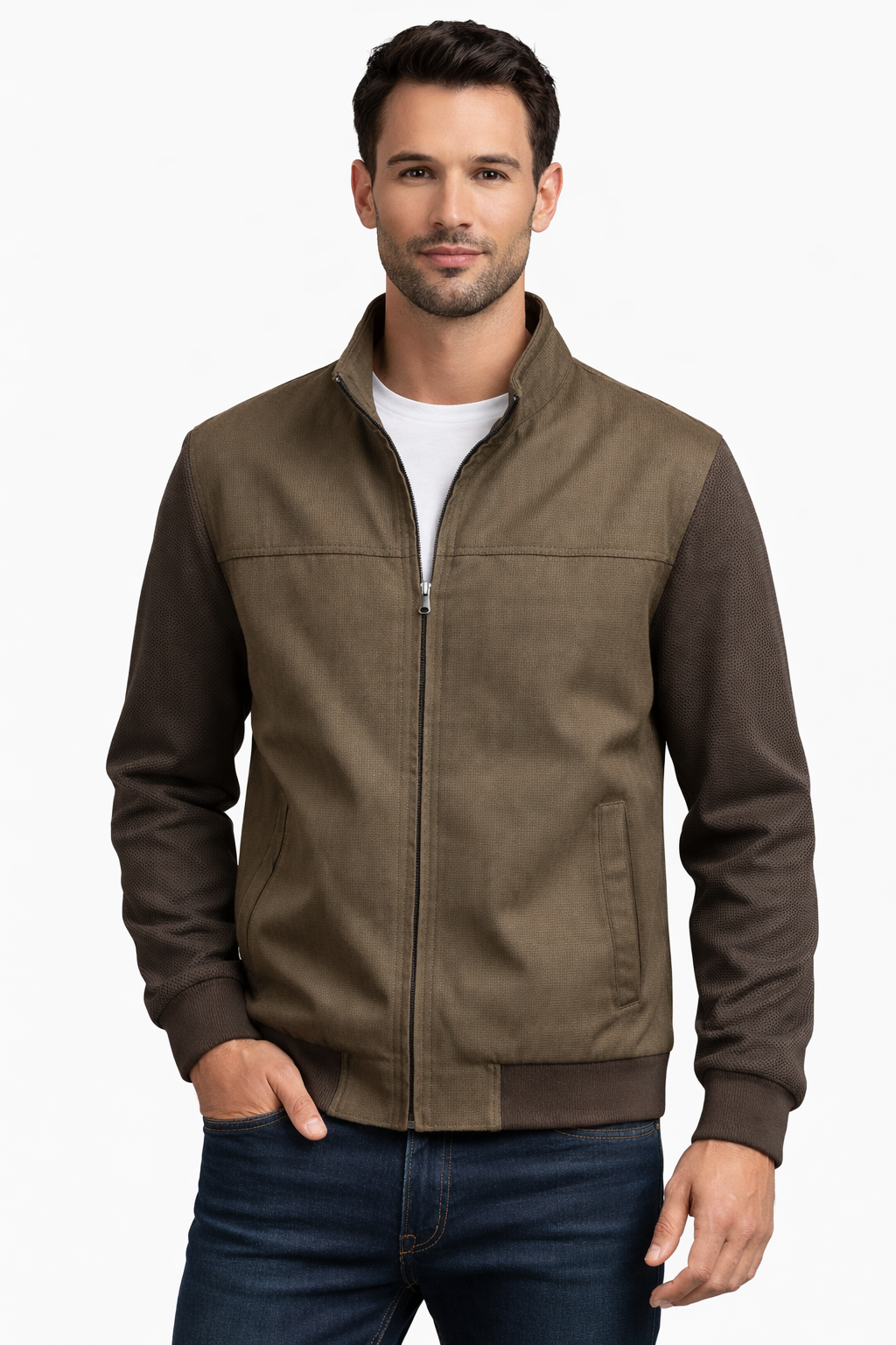 Four Seasons Brown Suede Jacket