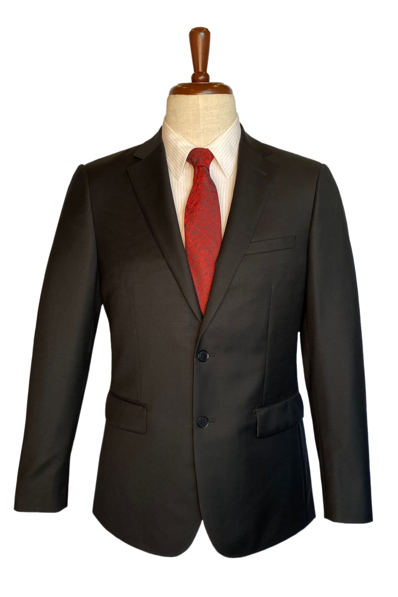 Premium Wool Italian - Modern Fit Blazer Black