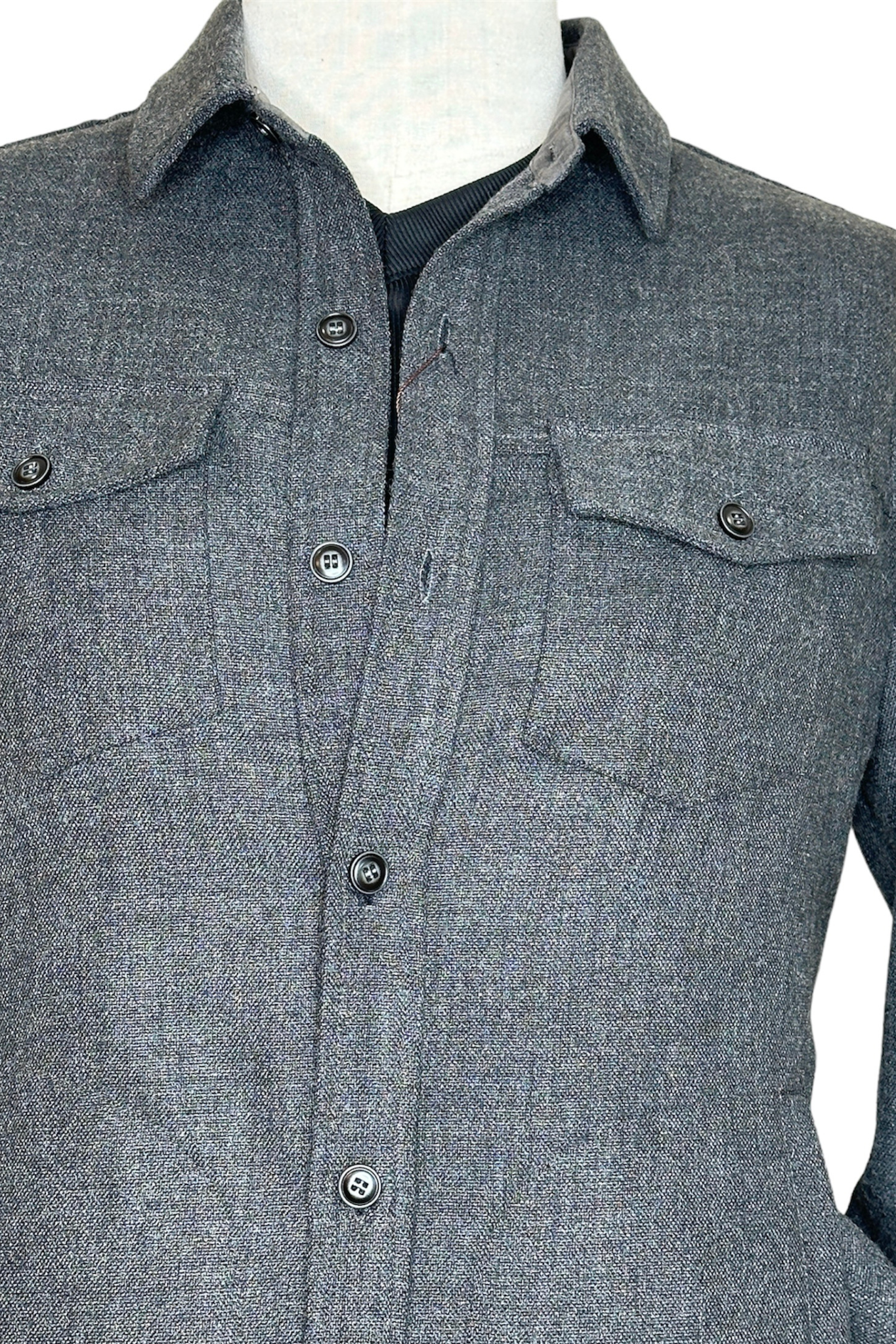 Premium Wool Italian - Charcoal Grey Blazer