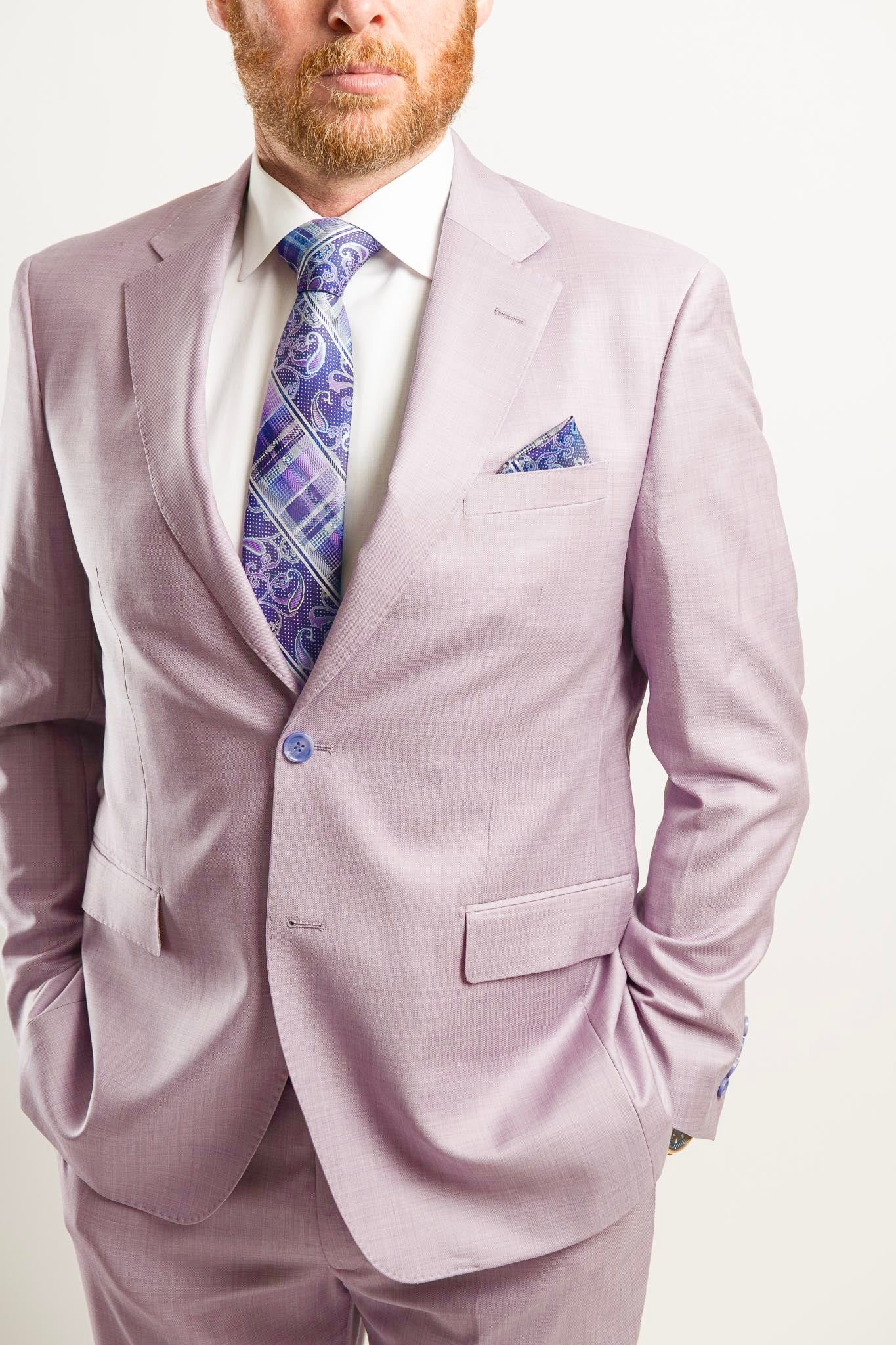 Finest Italian Luxe - Lavender Suit