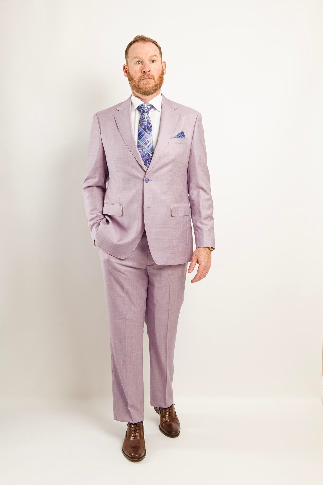 Finest Italian Luxe - Lavender Suit