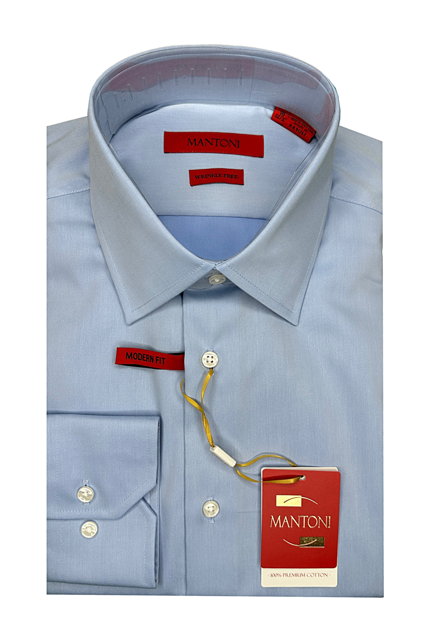 Men's Dress Shirt - Blue