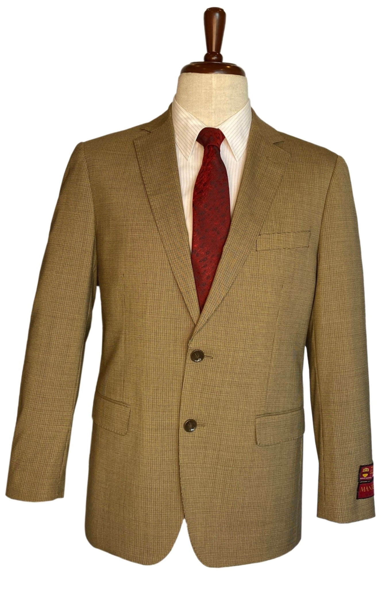 Superfine Wool - Tan Blazer Classic Fit