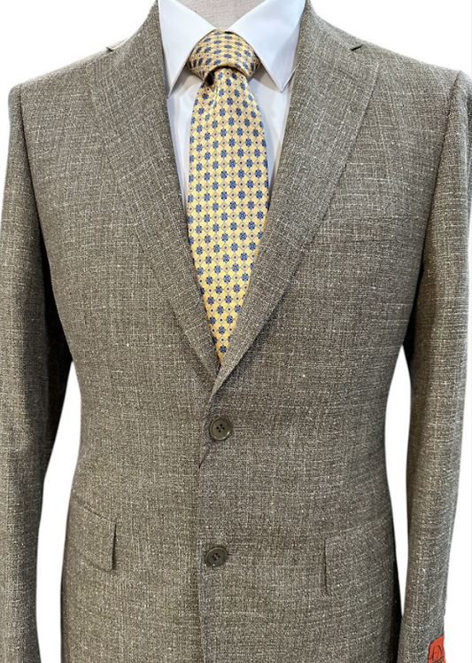 Premium Wool Italian - Blazer - Olive