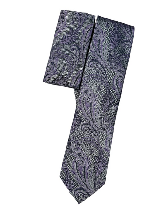 Silk Touch - Lavender Paisley