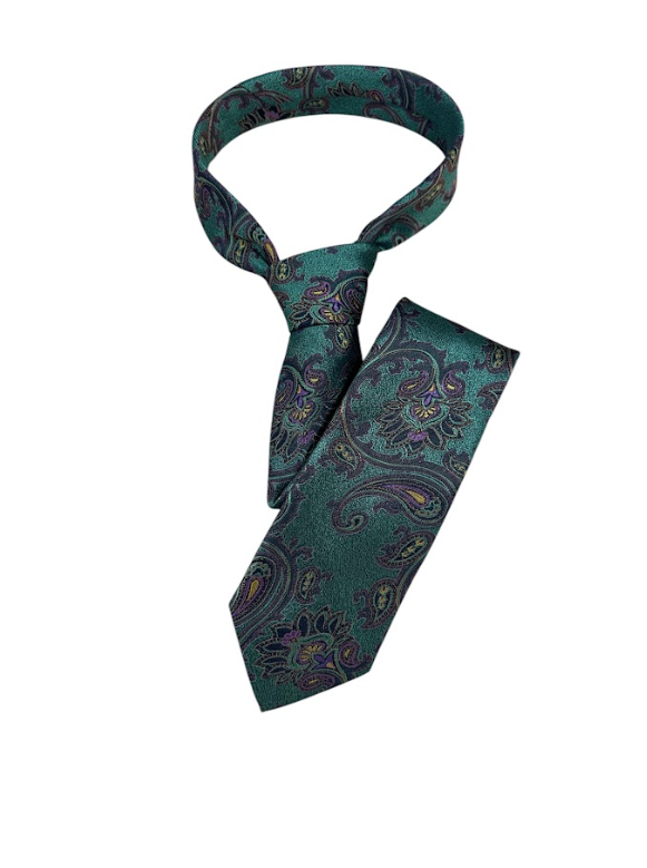 Silk Touch - Persian Green Paisley