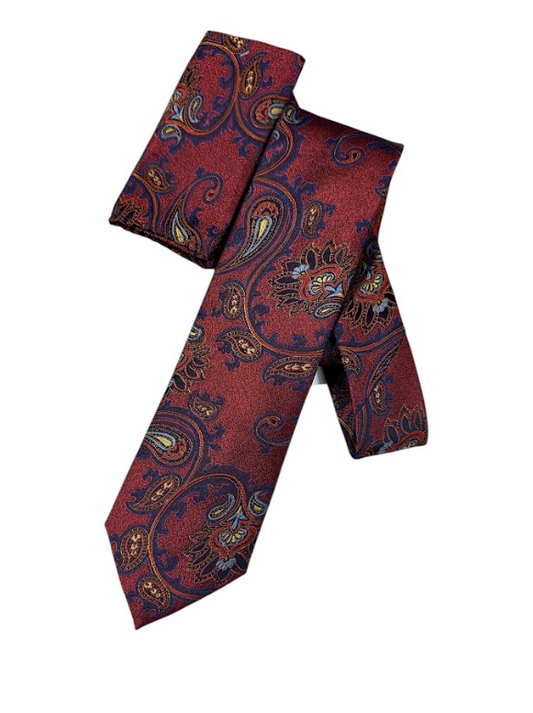 Silk Touch - Persian Red Paisley