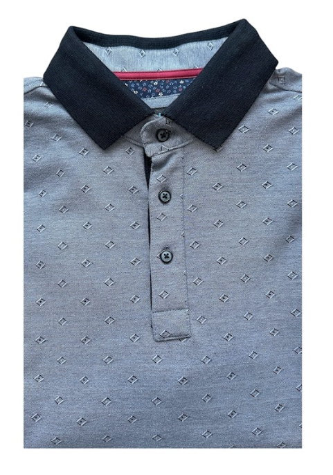 Enzo - Business Casual Top in Gray