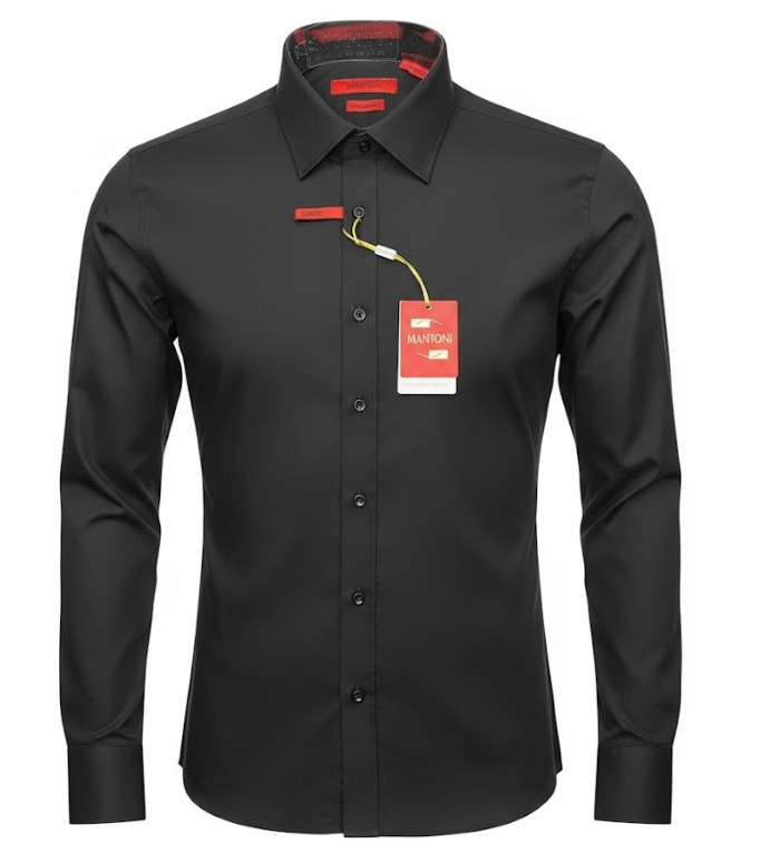 mantoni dress shirts Mantoni Black Dress Shirt -