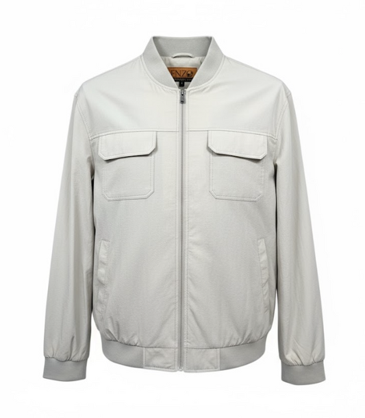 Premium Wool Italian - Blazer - Cream