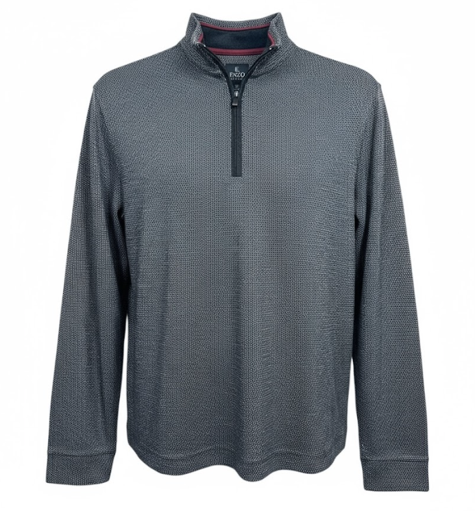 Enzo - Business Casual Top in Dark Navy