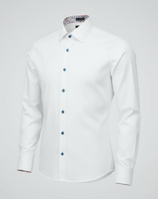 Steven Land - Dress Shirt - Sea Breeze