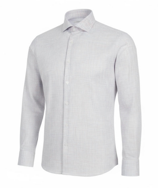 Steven Land - Elite Italian Barrel Cuff Dress Shirt - Red