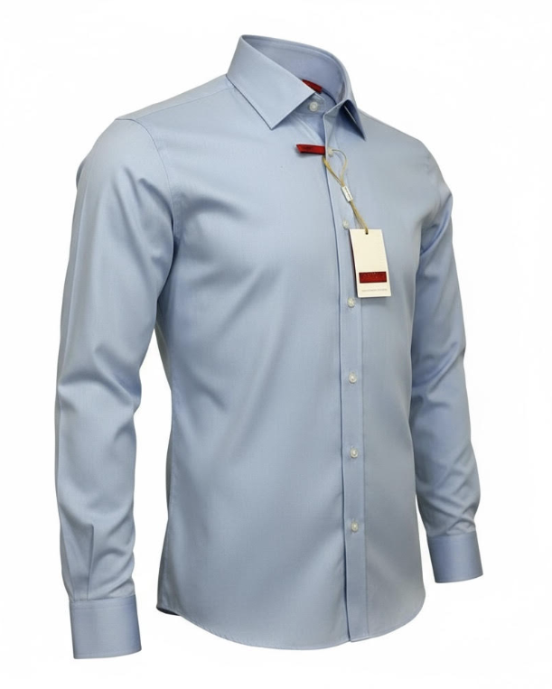 mantoni dress shirts Mantoni Everest White Laydown Dress Shirt 17 32-33 Slim