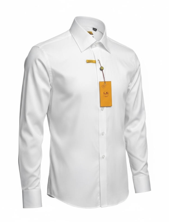 white and gold dress shirt mens Mens Cream Gold Bird of Paradise Jacquard Fashion Shirt SANGI SORRENTO COLL. 3025 Large