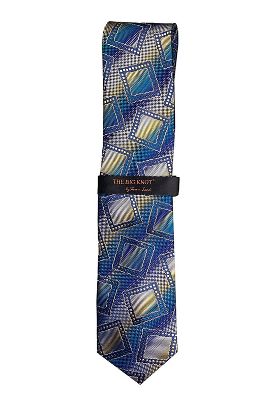 Steven Land Collection - "The Big Knot" - Teal Mosaic Medallion