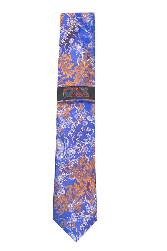Steven Land Collection - Royal Blue Paisley