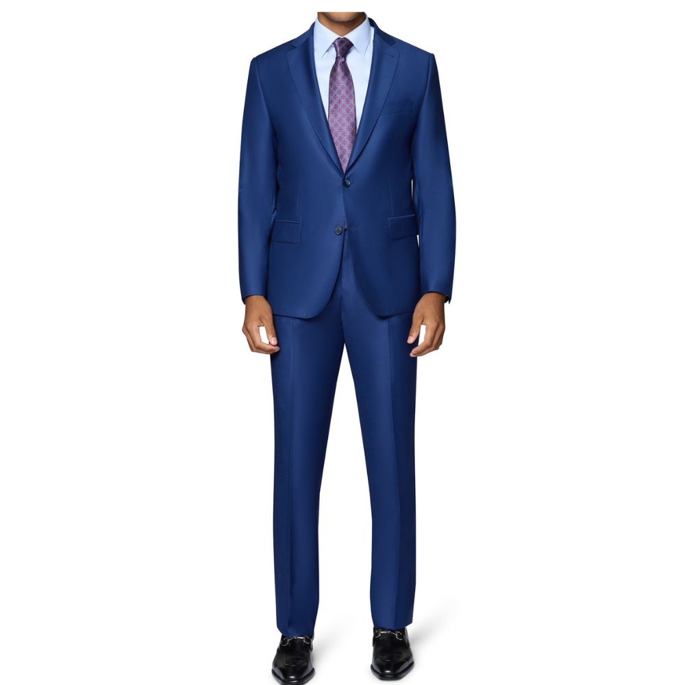 Finest Italian Luxe Suit in Navy