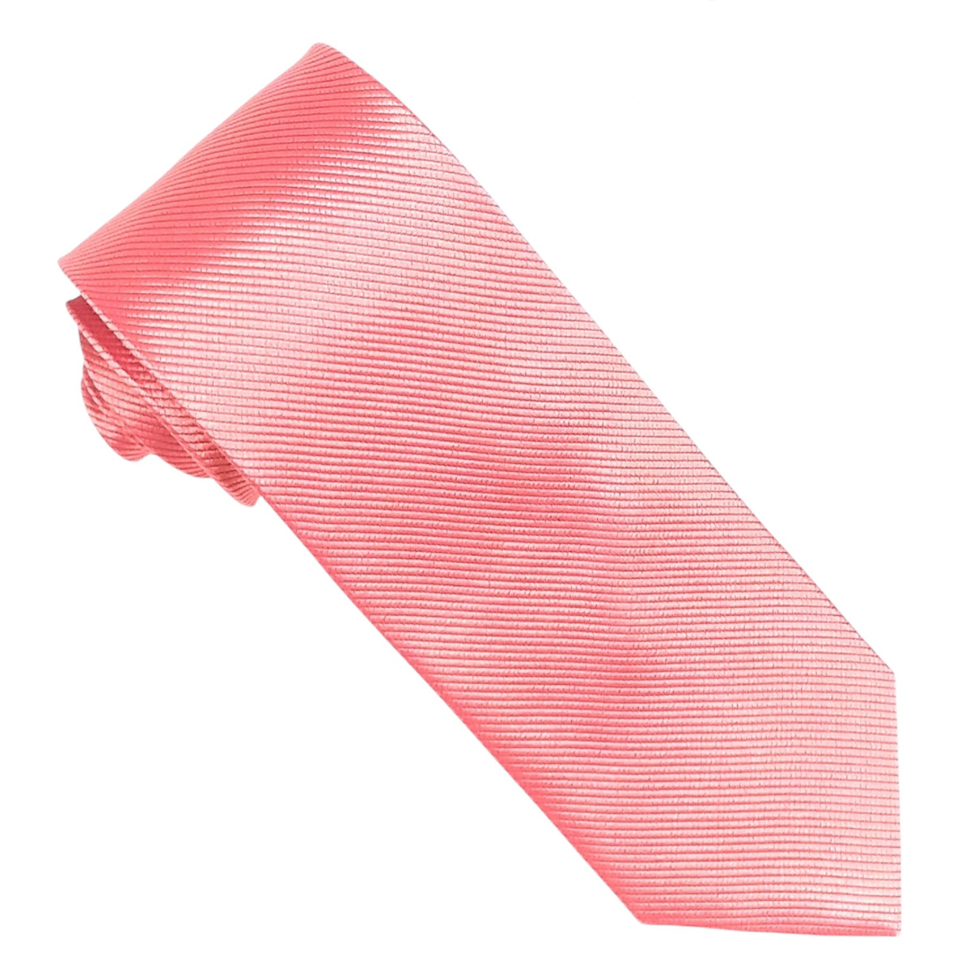 Designer Tie - Pink Solid
