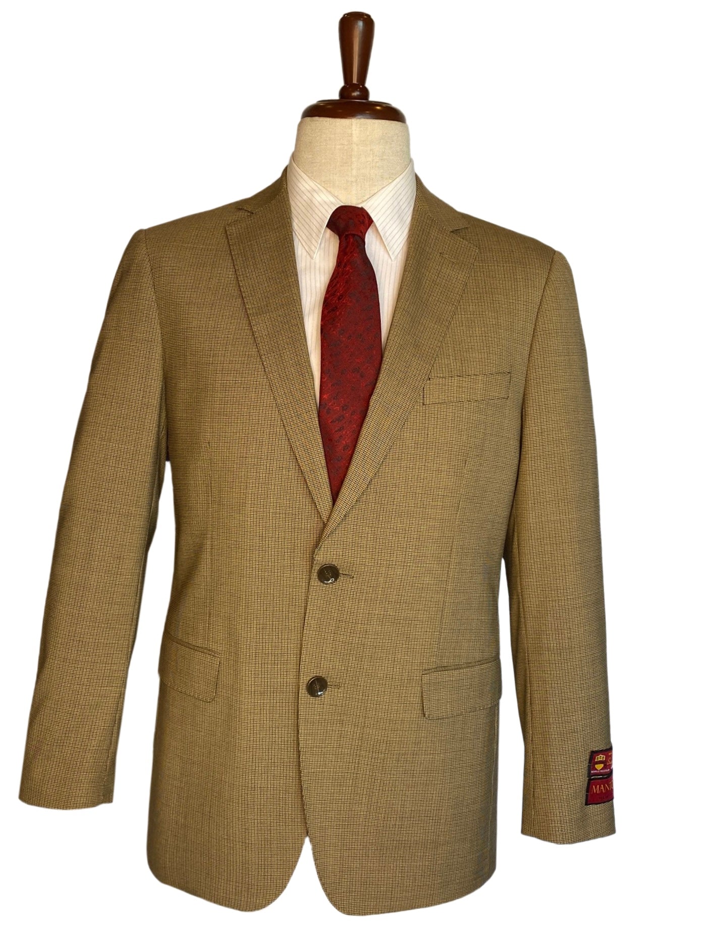 Superfine Wool - Tan Blazer Classic Fit