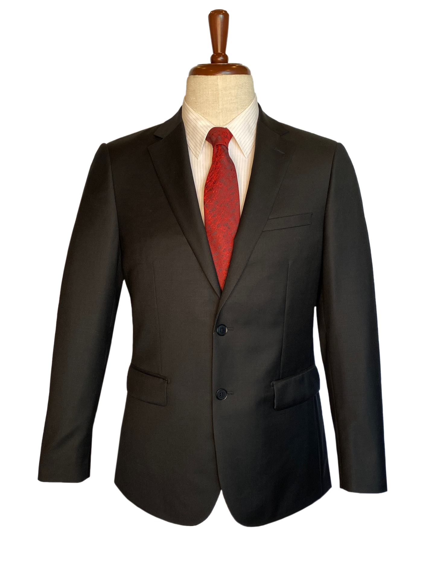 Premium Wool Italian - Modern Fit Blazer Black