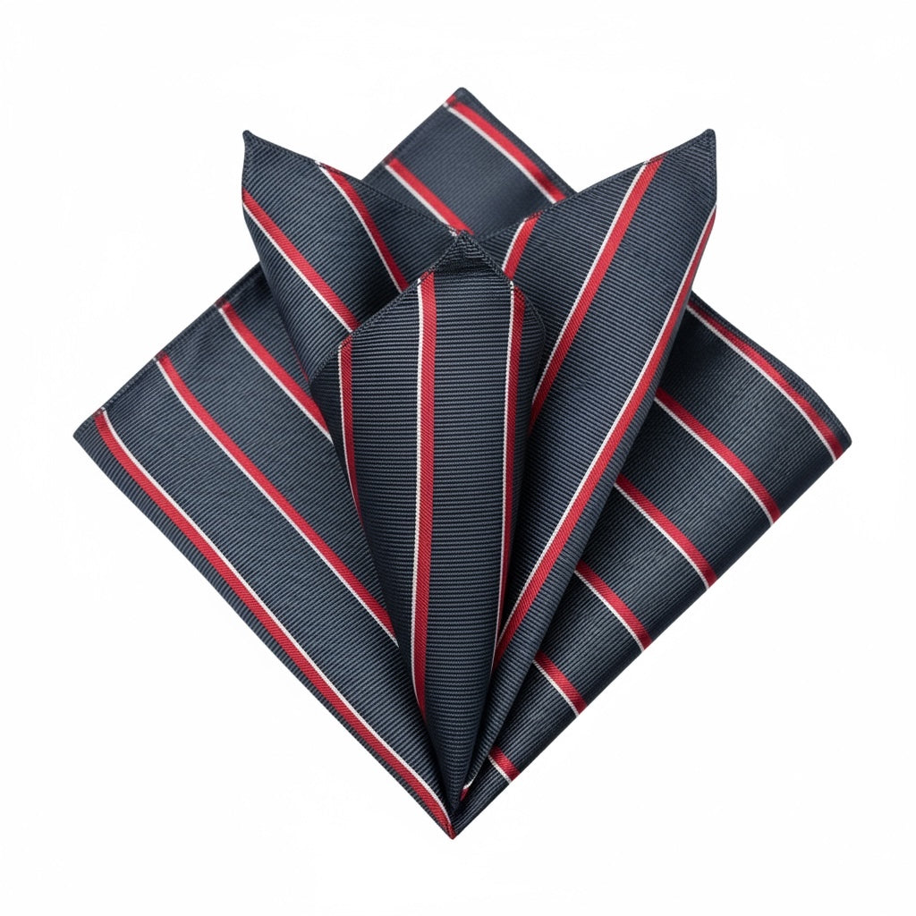 Black & Red Handkerchief