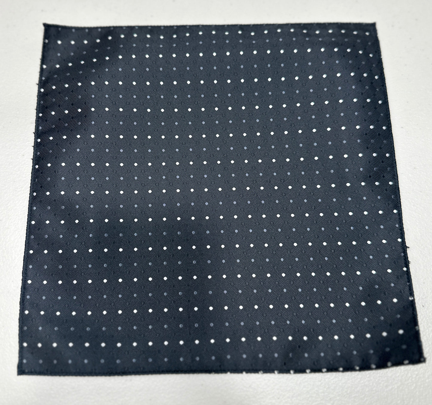 Black Polka Dot Handkerchief