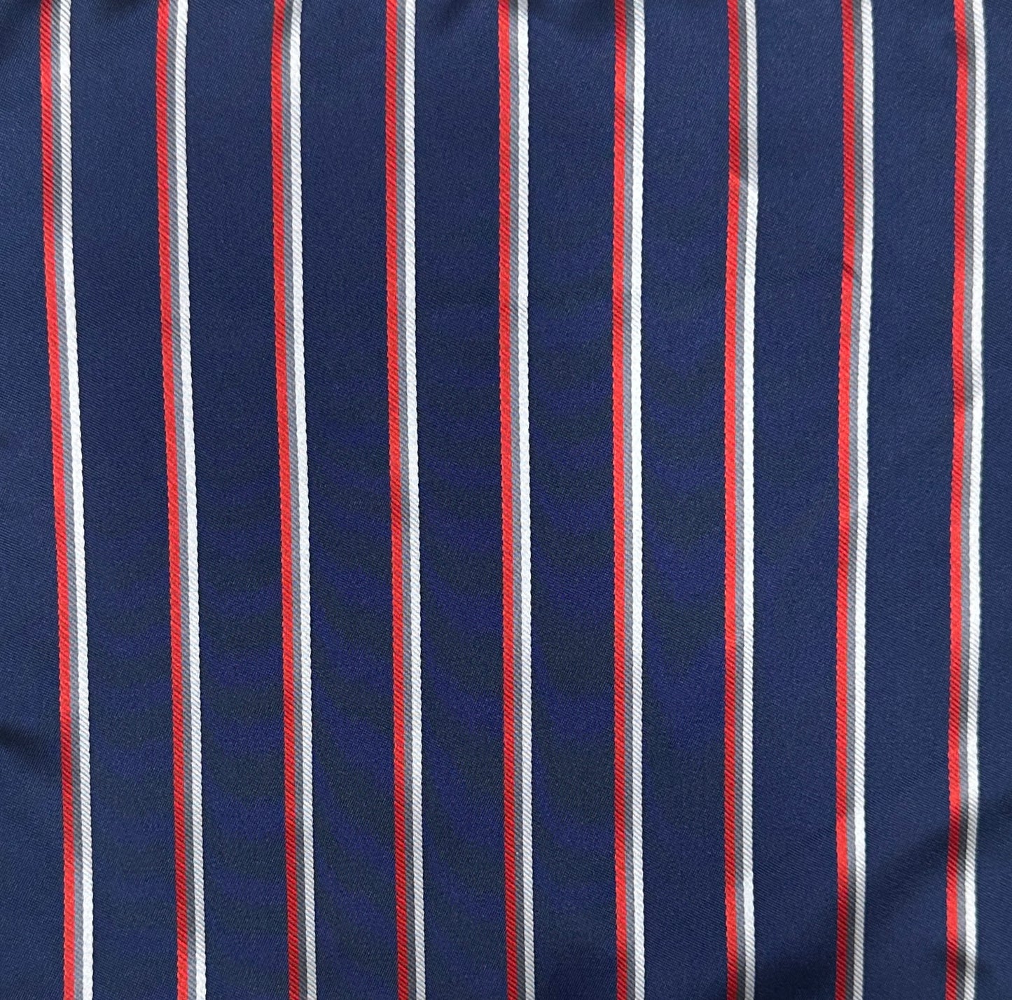 Red White & Blue Stripe Handkerchief
