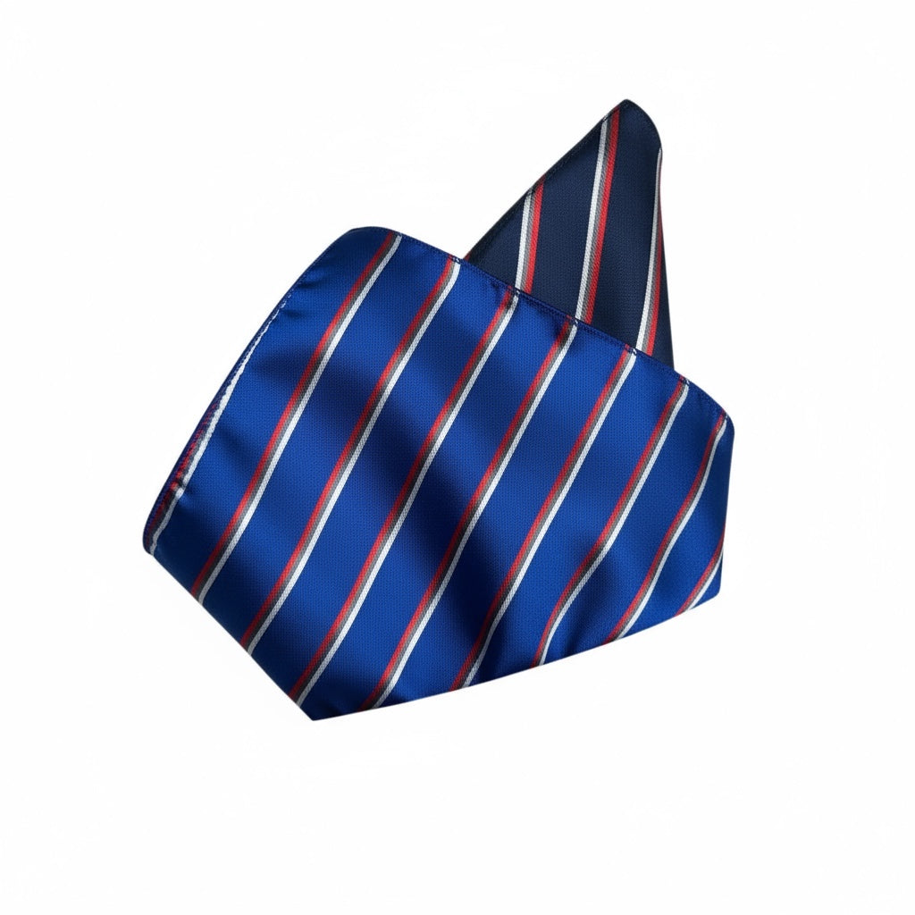 New Blue Stripe Handkerchief