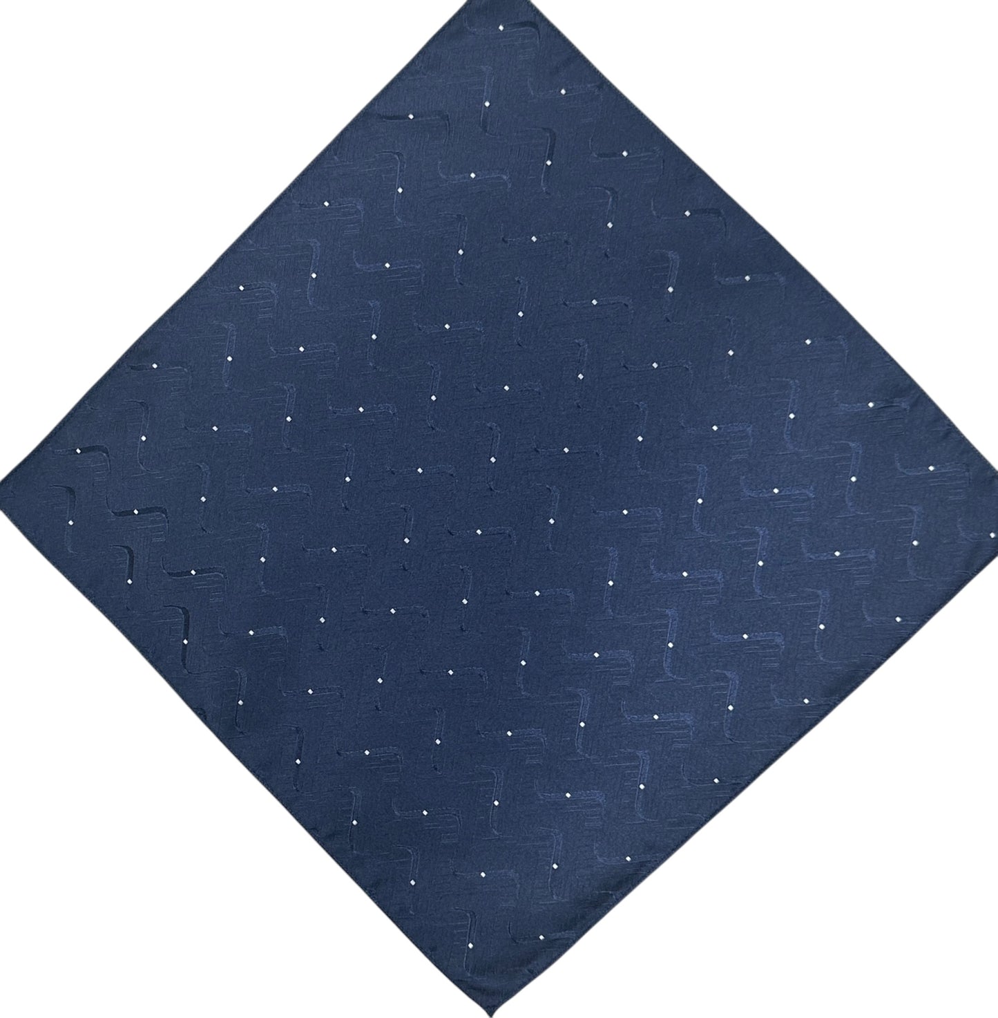2 Sided Dark Blue Handkerchief