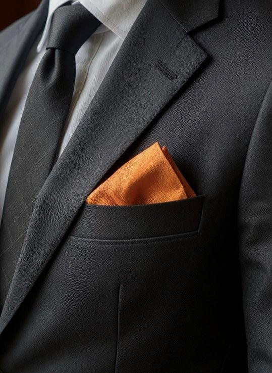 Solid Orange Handkerchief