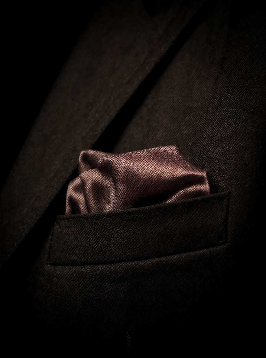 Solid Brown Handkerchief