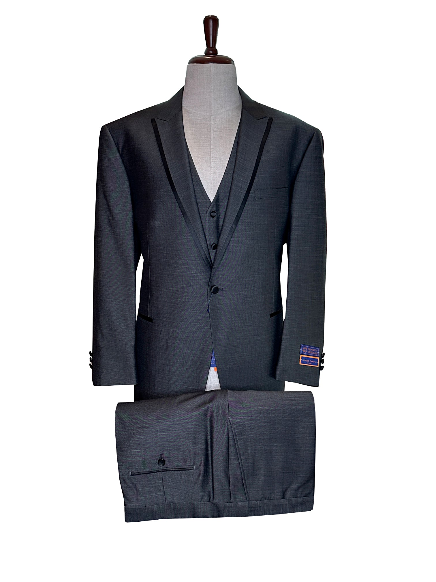 Fiorelli Classic Fit Charcoal Gray Tuxedo yaminismenswear
