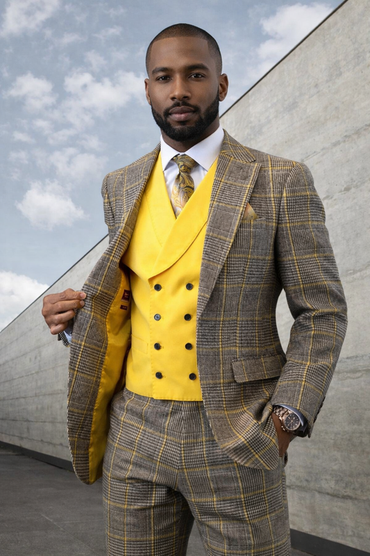 Statement - 2 Piece Suit - Banana
