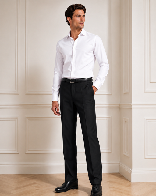 Black - Classic Fit Pants