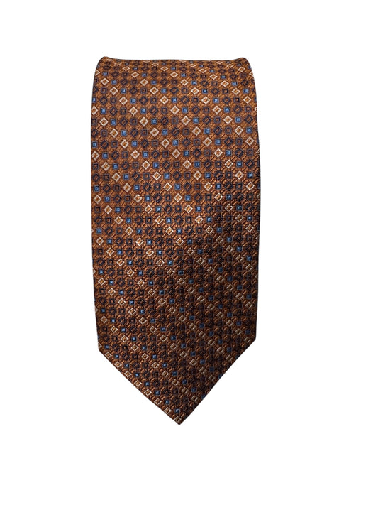 Piattelli Collection - Rust Stripe Geo