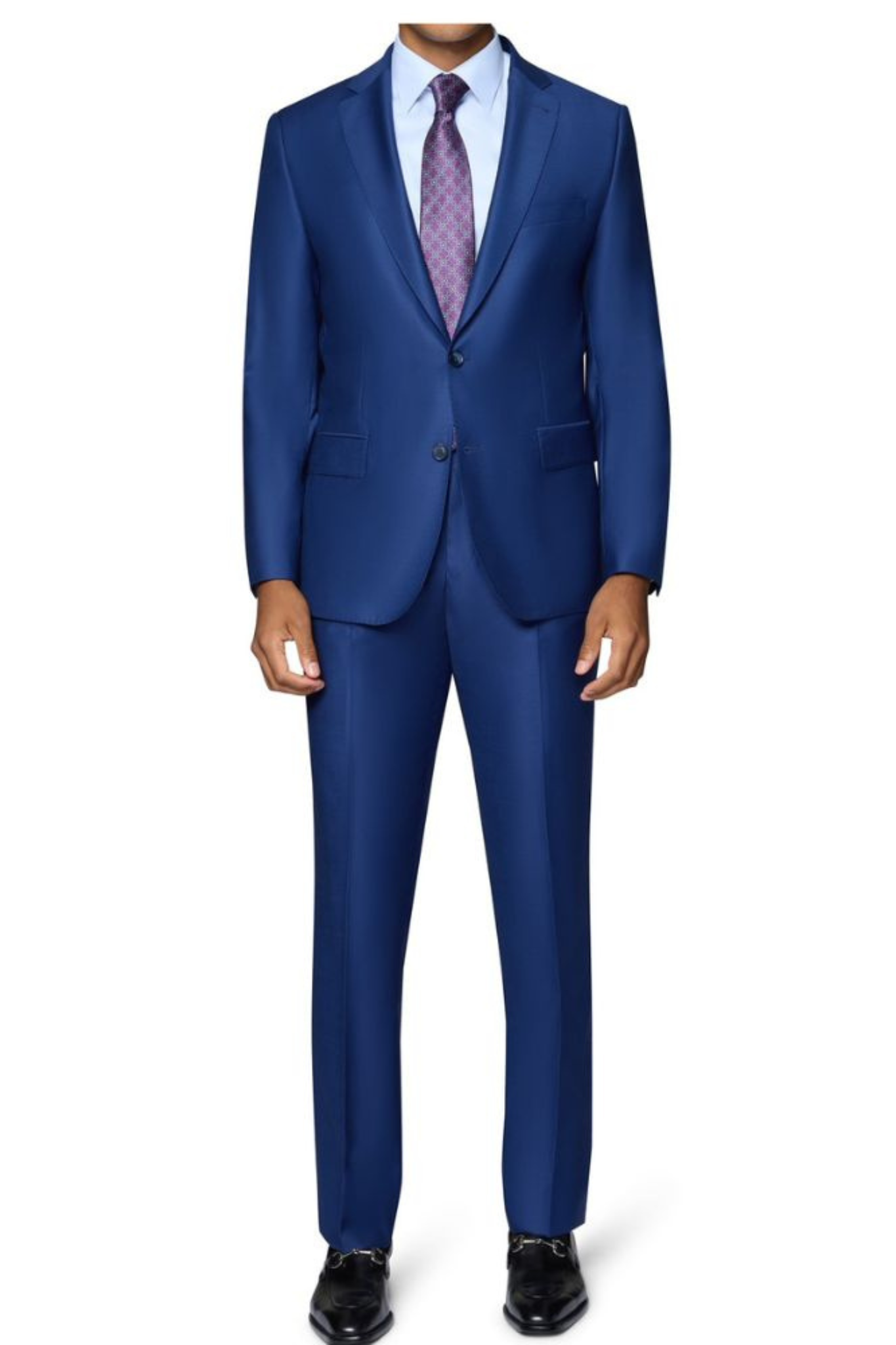 Berragamo Suit Elegant Italy Luxe in Navy