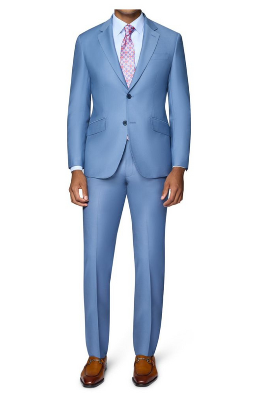 Berragamo Suit in Light Blue