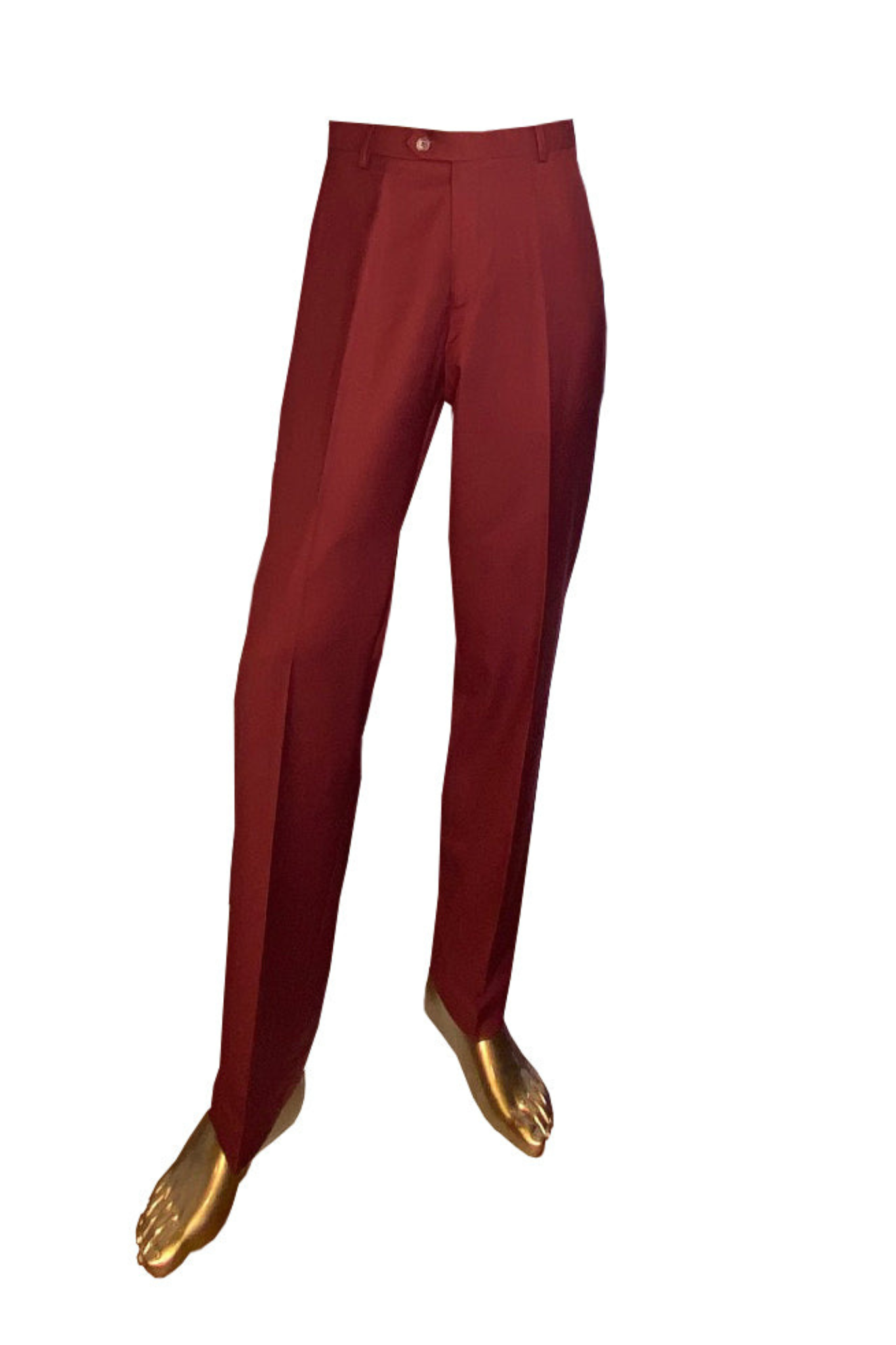 Burgundy - Classic Fit Pants