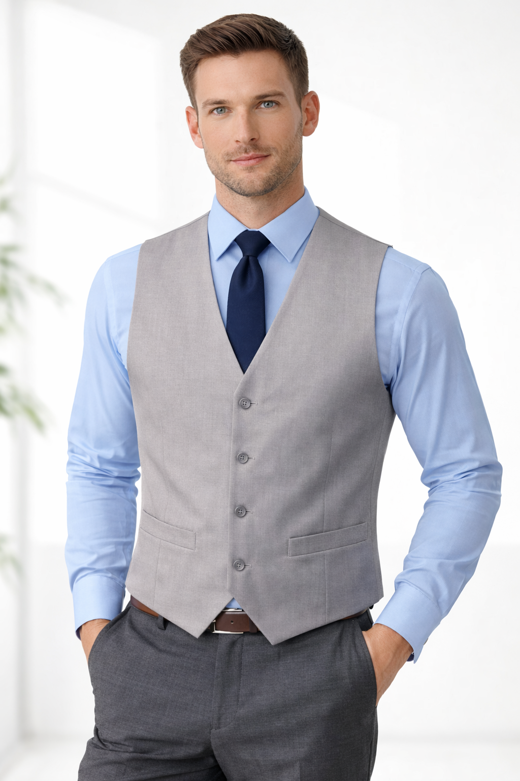 Giorgio Fiorelli - Gray Tic Vest