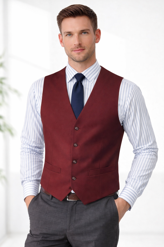 Giorgio Fiorelli - Burgundy Vest