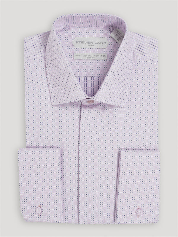 Steven Land Elite Slim Fit Dress Shirt in Pink