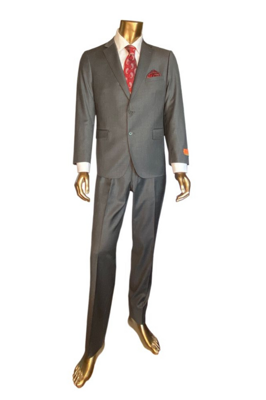 Enzo Charcoal Gray Suit