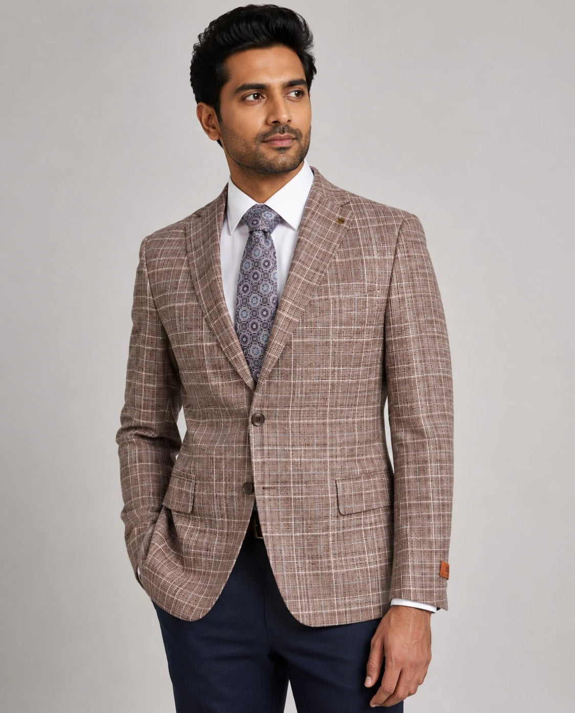 Premium Wool Italian - Blazer - Lavender