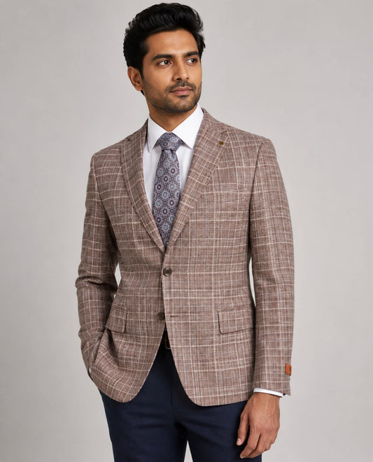 Premium Wool Italian - Blazer - Lavender